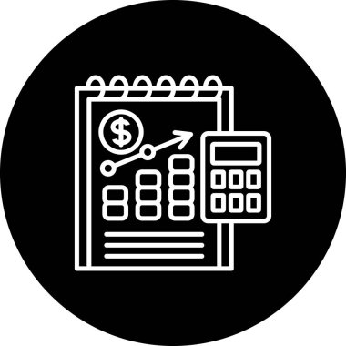 Simge vektör illüstrasyon tasarımı planlanıyor