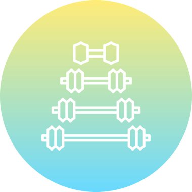 Dambıllar web simgelerinin vektör çizimi