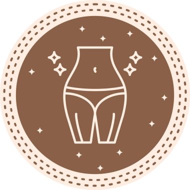 İnce Gövde Simgesi, Basit Görüntü