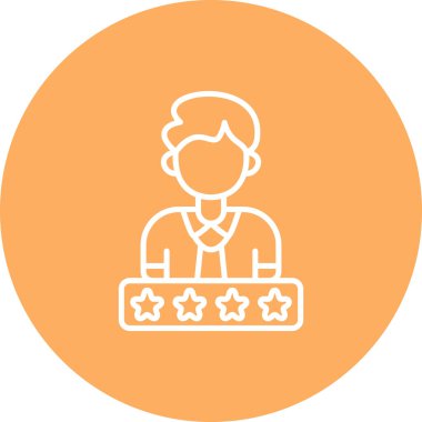 Performans web simgesi vektör illüstrasyonu