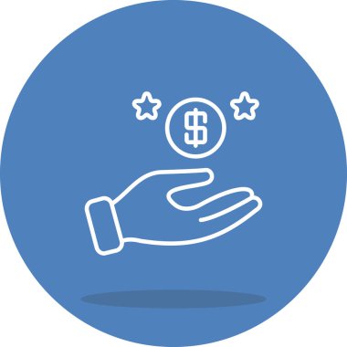 Simge vektör illüstrasyon tasarımını gözden geçir