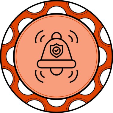 VPN web simgesi vektör illüstrasyonu        