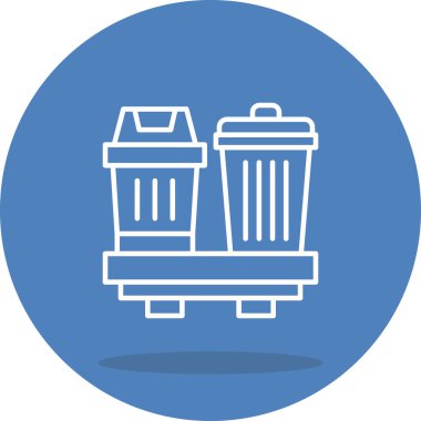 Çöp Kutusu Modern Yaratıcı Sanat Düzenlemesi