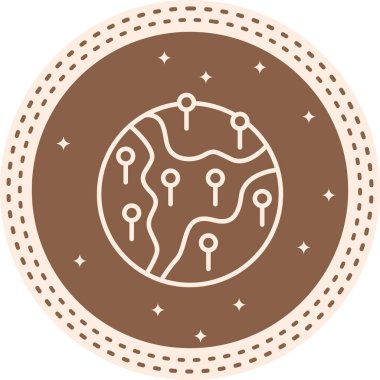 Pazarlama simgesi vektör illüstrasyon tasarımı