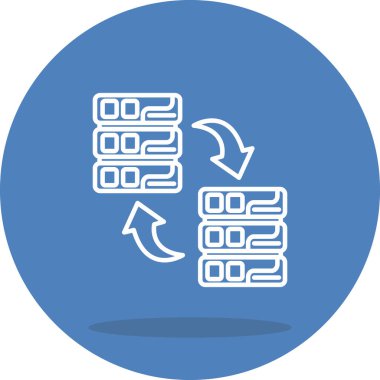 veri simgesi vektör illüstrasyon tasarımı