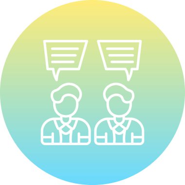 Diyalog Modern Yaratıcı Sanat Sembolü