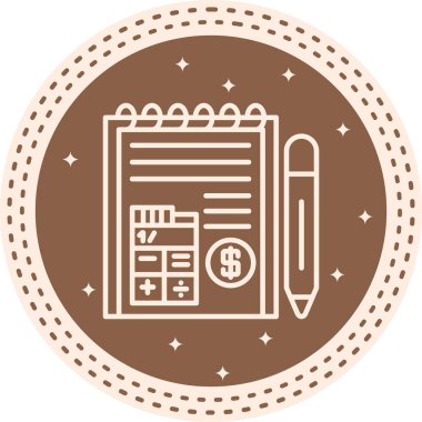 Vergi Hesaplama Panosu Gelişmiş Yaratıcı Arayüz Grafiksel Şekli