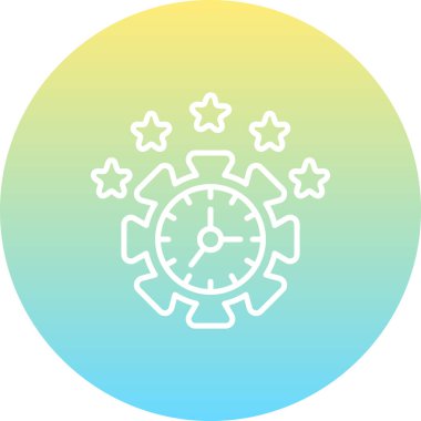 Zaman Yönetimi Profesyonel Yenilikçi Düz Tasarım Düzeni