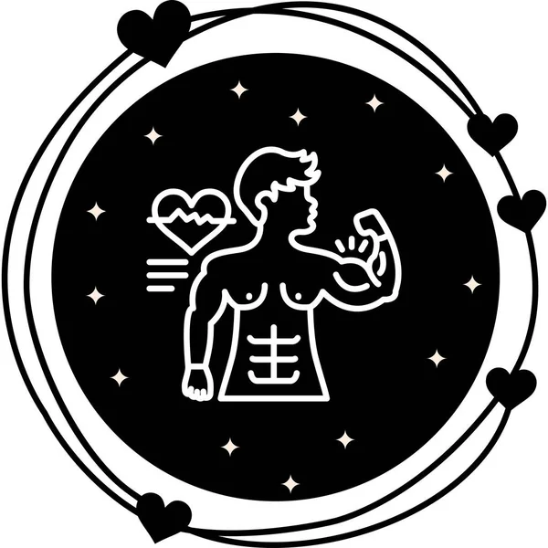 Kas ağı simgesi vektör illüstrasyonu