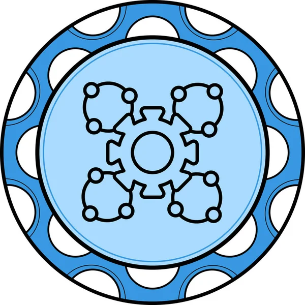 Çerçeve Yenilikçi Düz Ürün Tasarım Sembolü