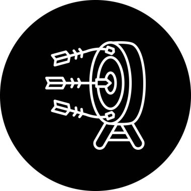 hedef web simge vektör çizim