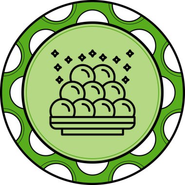 Tatlandırılmış Dengeli Düz Modern Tasarım Elementi