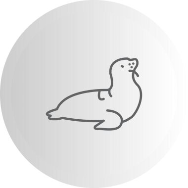 Web simgesi vektör illüstrasyonunu mühürle