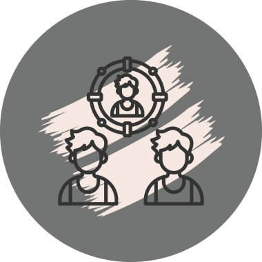 hedef web simge vektör çizim