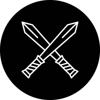 Eşsiz Kılıç Soyut Damgalama Grafik ŞekliName