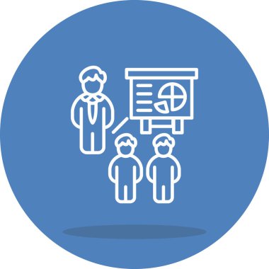 iş liderliği, web basit simgesi