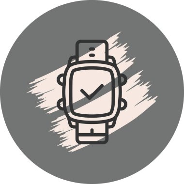 Akıllı Saat Dengeli Yenilikçi Ürün Grafiksel Elementi