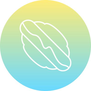 Hot Dog Temiz Sayısal Grafik Düzenlemesi