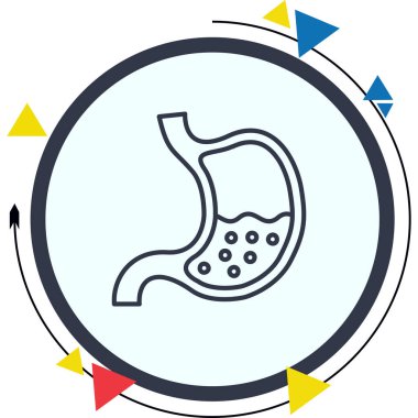 Mide Profesyonel Temiz Kullanıcı Arayüzü Elementi