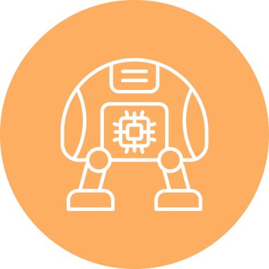 Robot Stili İşlevsel Web Arayüzü Elementi