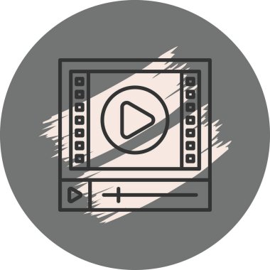 Video Stili Profesyonel Yaratıcı Sanat Nesnesi