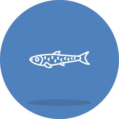 Ançüez ağ simgesi vektör illüstrasyonu