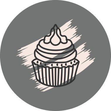 Cupcake Premium Dengeli Ürün Tasarımı Nesnesi