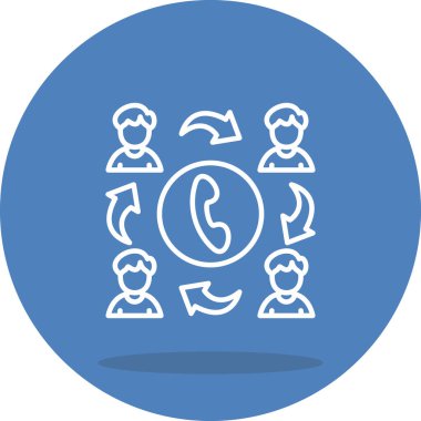 Ağ simgesi vektör illüstrasyon tasarımı