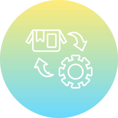 Ürün Yönetimi Belirgin Vibrant Dijital Grafik Özelliği