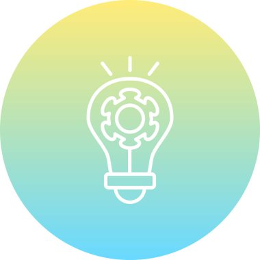 İş Çözümü Zarif Profesyonel Düz Grafik Sembolü