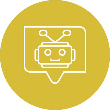 ileti web simgesi vektör illüstrasyonu