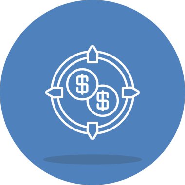 hedef web simge vektör çizim