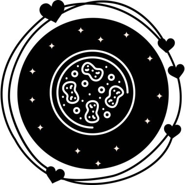 Gloeocapsa Siyanobakteri Modern Dengelenmiş Marka Vektörü Sembolü