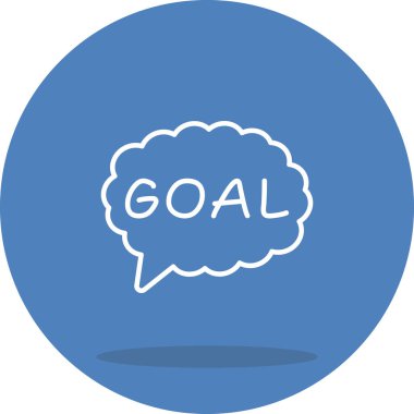 Konuşma balonu çizgisi simgesi, metin basit illüstrasyonlu web etiketi