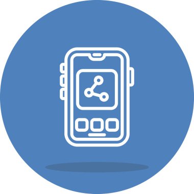 Web simge vektör çizim paylaşmak