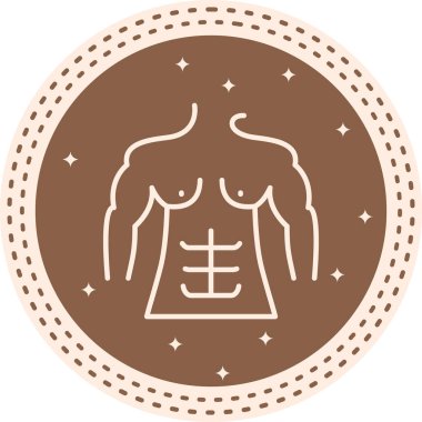 Abs web simgesi vektör illüstrasyonu