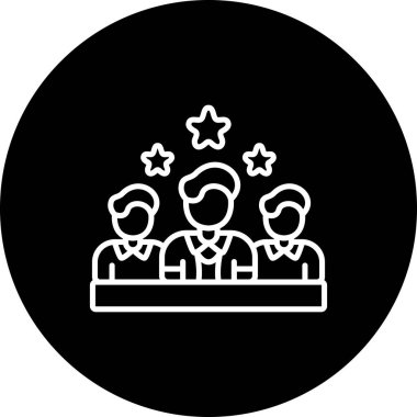 iş lideri, web basit simgesi