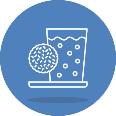 Kurabiye ve Süt Yaratıcı Eşsiz Ürün Tasarım Elemanı