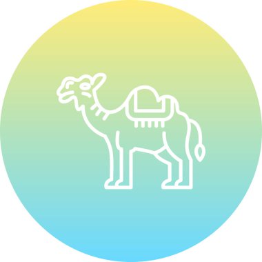 Deve Simgesi Vektör tasarımı