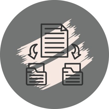 Belge Dosyası Yenilikçi Modern Yaratıcı Grafik Özelliği