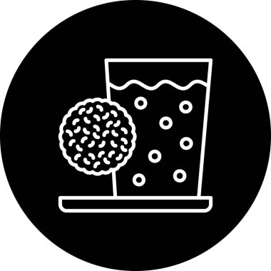 Kurabiye ve Süt Profesyoneli Yenilikçi Düz Tasarım Düzeni