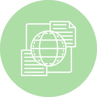 veri simgesi vektör illüstrasyon tasarımı