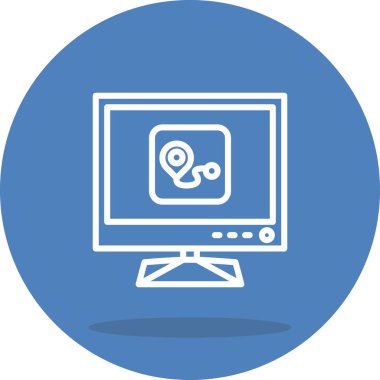 Tv Rout Biçimli Düz Kullanıcı Arayüzü Özelliği