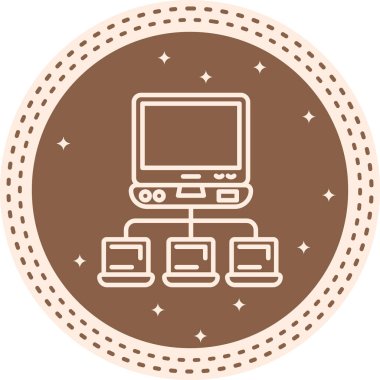 Bilgisayar Ağı Dinamik Modern Yaratıcı Vektör Varlığı