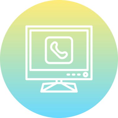 Tv Telefon Simgesi, Basit Resimler