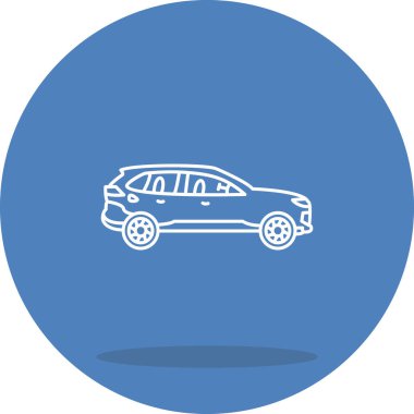 Toyota RAV4 Rafine edilmiş Zarif Vektör Sanatı Nesnesi