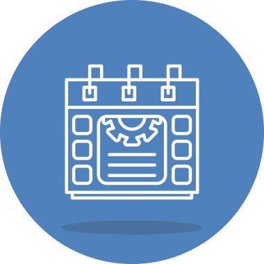 Dinamik Modern Yaratıcı Vektör Varlığı Zamanlaması