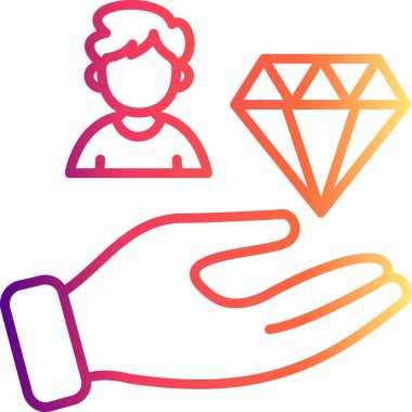 Müşteri Değeri Belirgin Temiz Damgalama Grafik ŞekliName