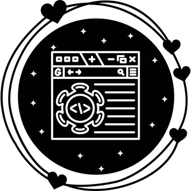 Premium Zarif Dijital Tasarım Sembolü Programlanıyor