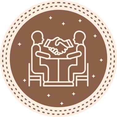 Görgü Dengeli Profesyonel Markalaşma Grafik Sembolü